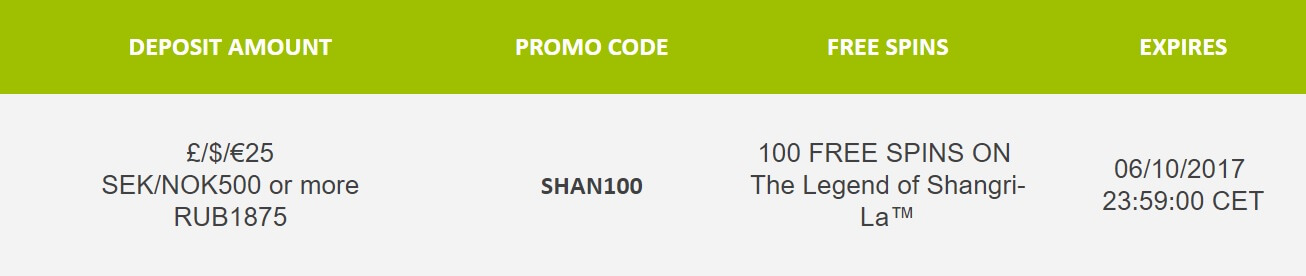free spins on legends of shangri la slot