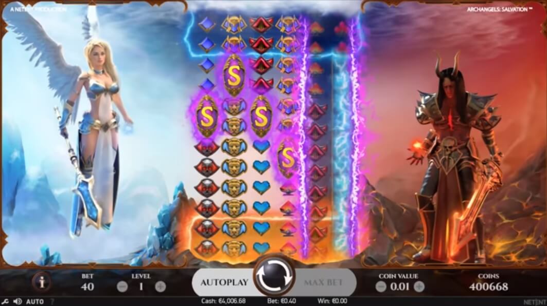 archangels salvation slot screen